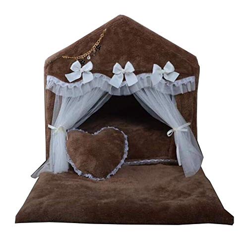 Tiernest mit rutschfestem Boden Elegant schönes Bett Hundehütte Wärmung Tiernest Prinzessin Schleifen Spitze Herz Design 1015 Tiernest mit rutschfestem Boden Elegant schönes Bett Hundehütte Wärmung Tiernest Prinzessin Schleifen Spitze Herz Design 1015 von Msuiiixcccc