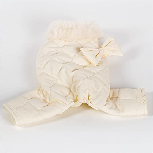 Warme Hundekleidung Winter Haustier Kleidung Overall Welpe Kleiner Hund Kostüm Outfit Yorkshire Pommern Bichon Schnauzer Mantel (Farbe : B Größe: XL Code) (B XXXL Code) von Msuiiixcccc
