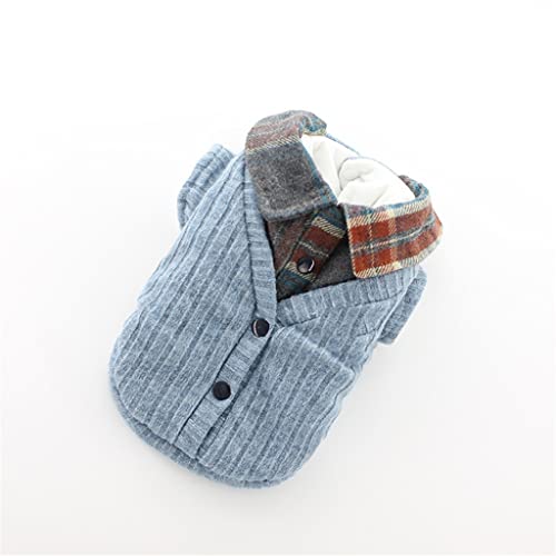 Warmer Winter Hundepullover Mantel Soft Liner Hundebekleidung Teddy Bichon (Farbe: B Größe: Code M) (Kode XS) von Msuiiixcccc