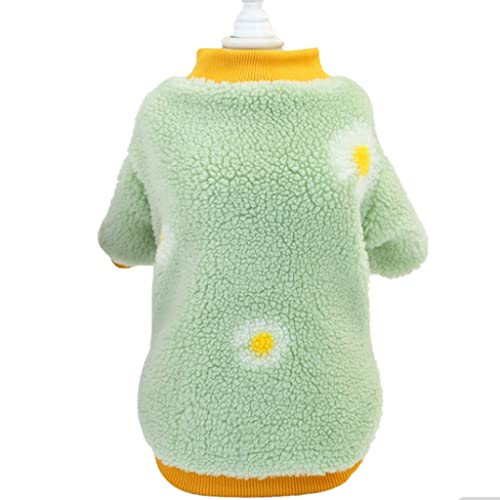 Winter Hundebekleidung Haustiere Kleidung Warme Kleidung für kleine Hunde Kostüme Pet Jacket (Farbe: Grün Größe: XL-Code) (Grüner XXL Code) von Msuiiixcccc
