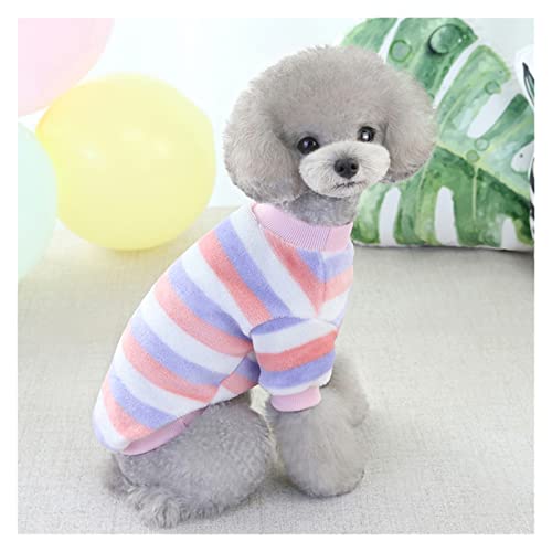 Winter-Hundkleidung Tierkostüme Warme Kleidung für kleine Hunde Katzenkostüme Jacke (Farbe: Violett Größe: XL-Code) (Lila XXL Code) von Msuiiixcccc