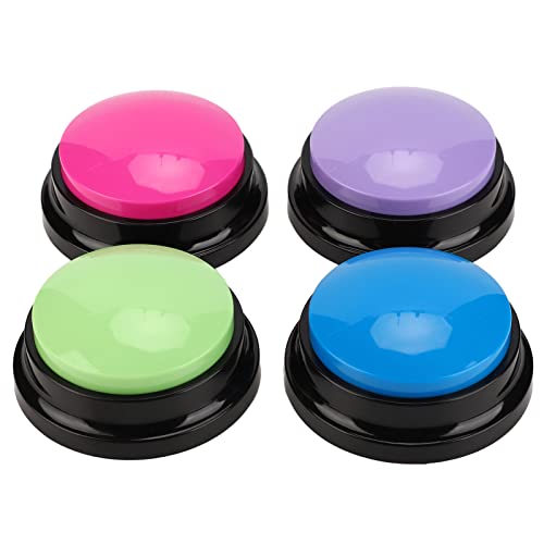 Mtlavish Recorder Pet Training Lights Spiel 18. 0 × 18. 0 × 5. 4pcs Rekord spricht multifunktional 30er Hund für Hunde Katzen Haustiere Rekord für Hundehunde sprechen von Mtlavishness