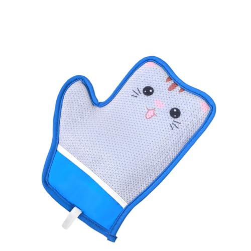 Bidirektionale Fellpflege-Handschuhe für Hunde und Katzen, weiche Bürste, Reinigungswerkzeug, Haarentferner, Handschuh, Reinigungshandschuh für Reisen von Mtucegi