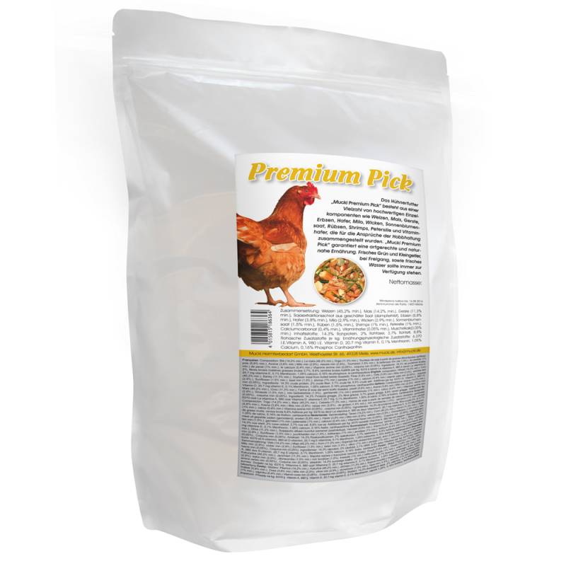 Mucki Premium Pick Hühnerfutter - Sparpaket: 2 x 15 kg von Mucki