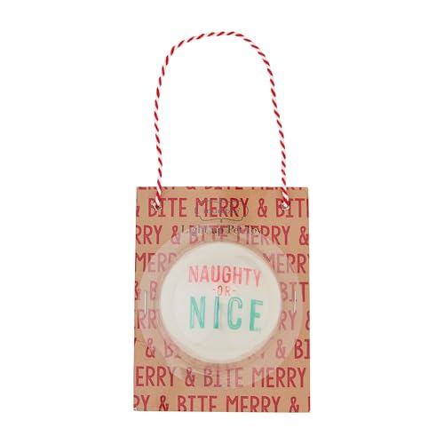 Mud Pie Naughty Xmas Leuchtball PET Spielzeug, Weiß Mud Pie Naughty Xmas Leuchtball PET Spielzeug, Weiß von Mud Pie