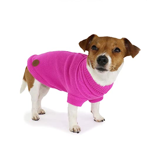 Ancol Hundepullover mit Zopfmuster, Größe L, 50 cm, Rosa Ancol Hundepullover mit Zopfmuster, Größe L, 50 cm, Rosa von Ancol