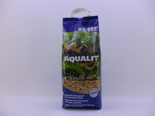 Mühlan Wasserpflanzen Hobby Aqualit, Bodengrund, Papierbeutel 8 kg Kies, Pflege, von Mühlan Wasserpflanzen