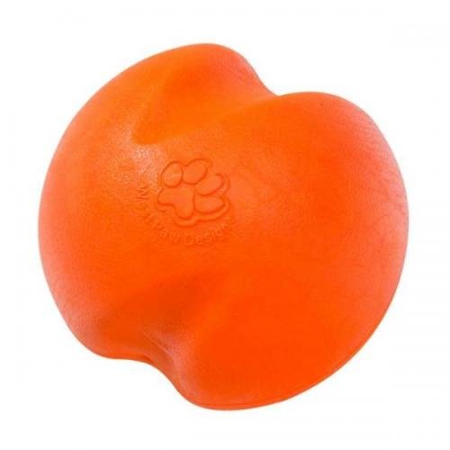 West Paw Jive Orange 7 cm, Hundespielzeug, Geschicklichkeitsspiel für Tiere von Mühlan Zoobedarf