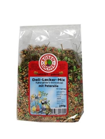 Mühlan 8X DeliLeckerMix Petersilie 250g, f. Wellensittiche, Vogelfutter von Mühlan