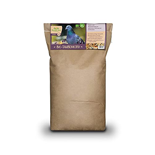 My Little Farm Bio-Taubenkorn, 10 kg, Futter für Zuchttauben, hochwertige Saaten- und Körnermischung, ganze Körner, Bio-Qualität My Little Farm Bio-Taubenkorn, 10 kg, Futter für Zuchttauben, hochwertige Saaten- und Körnermischung, ganze Körner, Bio-Qualität von Mühldorfer My Little Farm