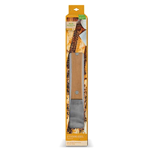My Little Farm Stockmeißel aus Edelstahl mit Holzgriff, Das Allzweckwerkzeug für jeden Imker, beidseitig scharf geschliffen My Little Farm Stockmeißel aus Edelstahl mit Holzgriff, Das Allzweckwerkzeug für jeden Imker, beidseitig scharf geschliffen von Mühldorfer My Little Farm