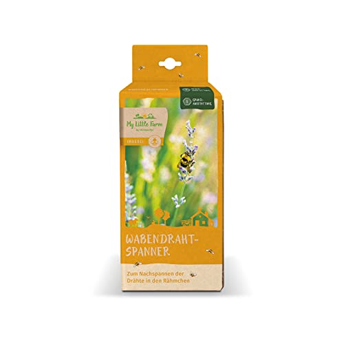 My Little Farm Wabendrahtspanner, Imker-Werkzeug zum Spannen von Bienenrahmen, Kunststoff mit gehärteten Stahlrädern My Little Farm Wabendrahtspanner, Imker-Werkzeug zum Spannen von Bienenrahmen, Kunststoff mit gehärteten Stahlrädern von Mühldorfer My Little Farm