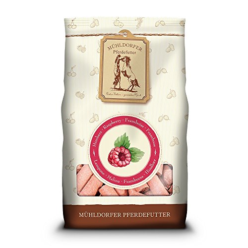 Mühldorfer Leckerli Himbeer - 1 kg - Belohnungsfutter - Himbeergeschmack - Leckeries für Pferde und Ponys Mühldorfer Leckerli Himbeer - 1 kg - Belohnungsfutter - Himbeergeschmack - Leckeries für Pferde und Ponys von Mühldorfer