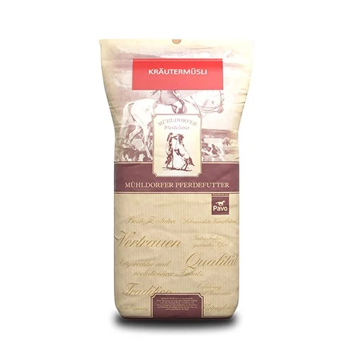 MÜHldorfer Kräuter-Müsli 20kg Positiv für die Atemwege MÜHldorfer Kräuter-Müsli 20kg Positiv für die Atemwege von Mühldorfer