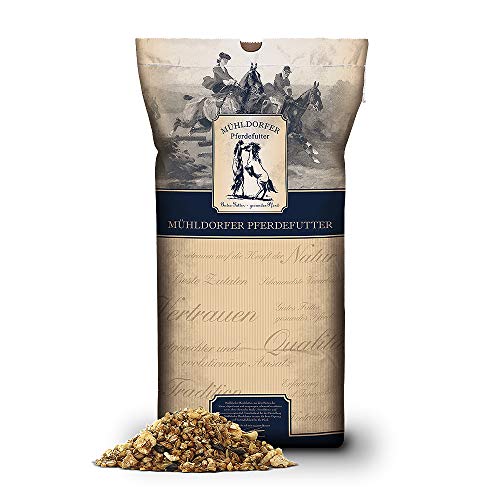 Mühldorfer Senior Müsli - 20 kg - Pferdefutter für ältere Pferde - Leicht verdauchlich - Haferfreies Pferdemüsli von Mühldorfer