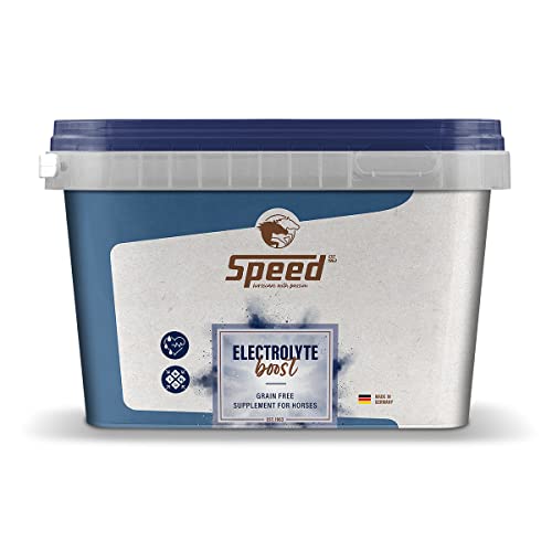 Speed Electrolyte Boost, 1.500 g, Pferdefutter zum Ausgleich von Mineralstoffverlusten, wertvolle Mineralstoffe und Spurenelemente, getreidefrei, ohne Melasse von Speed horsecare with passion EST. 1963