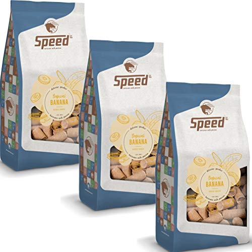Mühldorfer Speed Leckerli - Delicious speedies Banana- 3 Tüten von Mühldorfer