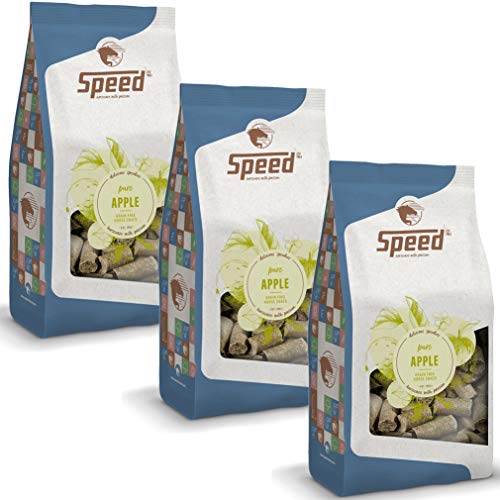 Mühldorfer Speed Leckerli - Delicious speedies Pure Apple - 3 Tüten von Mühldorfer
