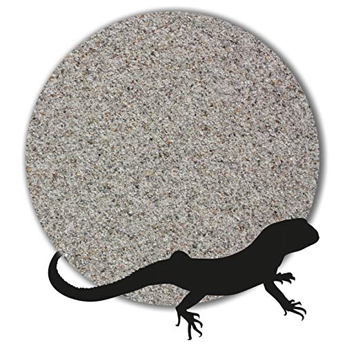 Anbobo 25kg Terrariensand Terrarienkies Terrariumsand hellgrau (0,5-1,0 mm) von Anbobo