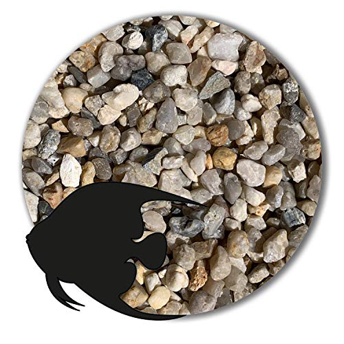 Anbobo Müller GmbH - Aquarium Sand/Aquarium Kies - 25 KG - 4,0-8,0mm - Natur - Deutsche Premiumqualität von Anbobo