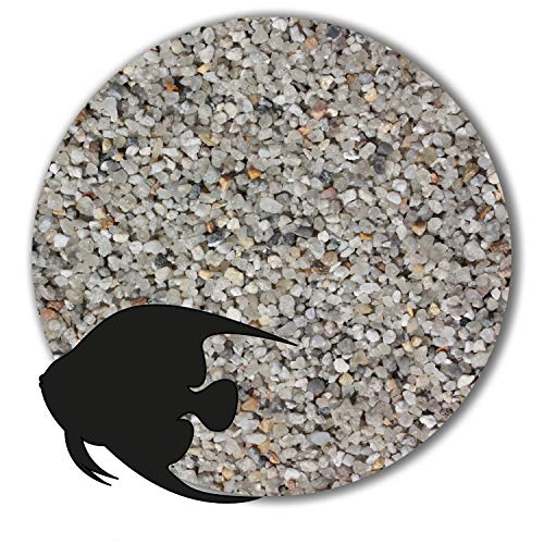 Anbobo Müller GmbH - Aquarium Sand/Aquarium Kies - 25 KG - 2,0-3,15mm - hellgrau von Anbobo