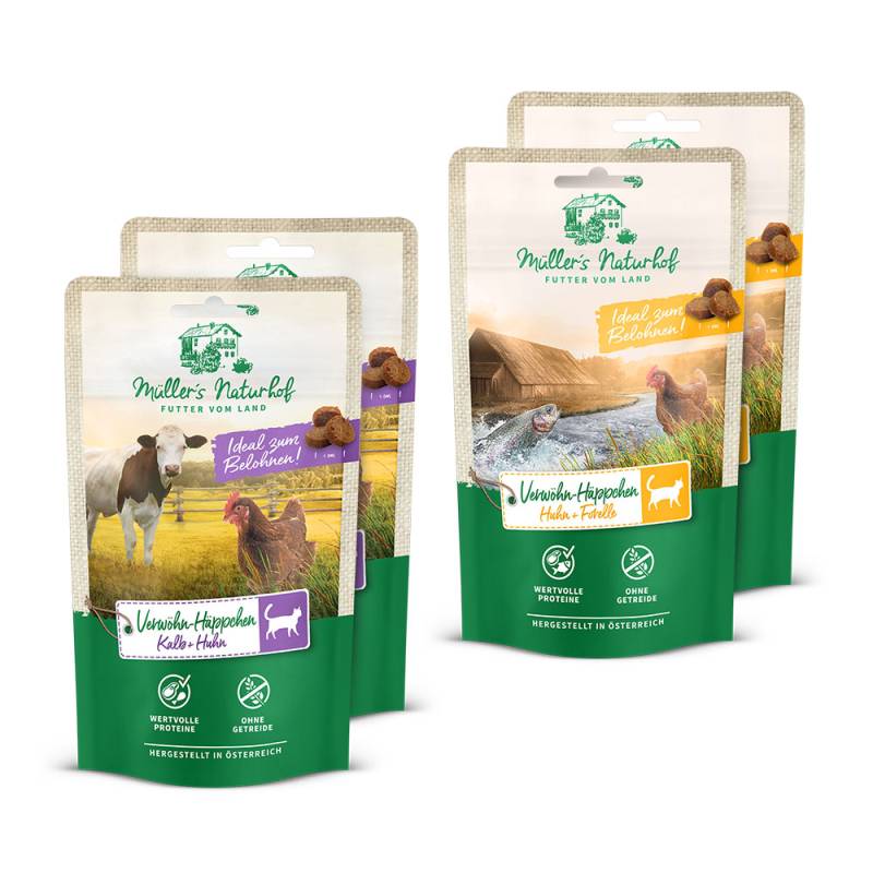 Müller’s Naturhof | Snackpaket Verwöhn-Häppchen | Verwöhn-Häppchen | 1 Paket von Müller’s Naturhof
