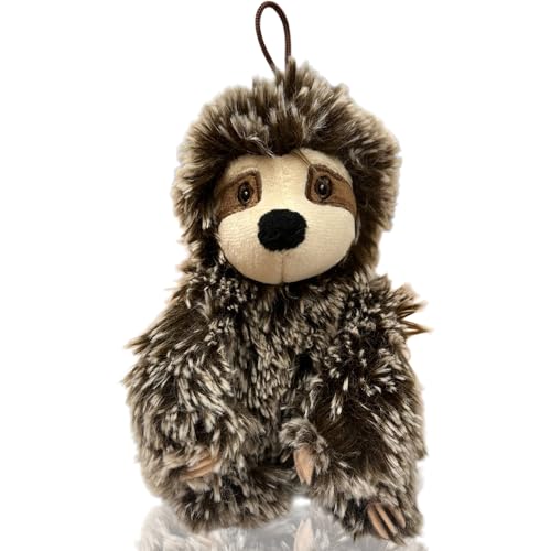 Faultier-Hundespielzeug mit Quietscher, mittelgroßes Hundespielzeug, Faultier, kleine Hunde, Faultier-Plüsch-Hundespielzeug, mehrfarbig, 15,2 cm, offizielles Lizenzprodukt Faultier-Hundespielzeug mit Quietscher, mittelgroßes Hundespielzeug, Faultier, kleine Hunde, Faultier-Plüsch-Hundespielzeug, mehrfarbig, 15,2 cm, offizielles Lizenzprodukt von Multi Pet