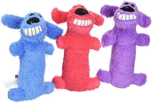Multi Pet Multipet Mini Plush Loofa Dog, Dog Toys 6 (Assorted Colors) by von Multi Pet