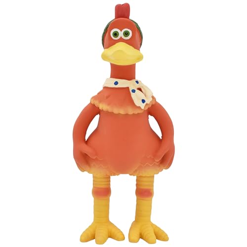 Multipet Chicken Run Ingwer Latex Hundespielzeug - Langlebiges Quietschendes Hundespielzeug für alle Hunde - Leicht zu Reinigen Latex Hund Quietschspielzeug - Latex Hundespielzeug zum Kuscheln, Kauen Multipet Chicken Run Ingwer Latex Hundespielzeug - Langlebiges Quietschendes Hundespielzeug für alle Hunde - Leicht zu Reinigen Latex Hund Quietschspielzeug - Latex Hundespielzeug zum Kuscheln, Kauen von Multi Pet
