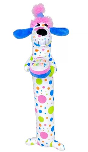 Multipet Hundespielzeug Loofa, gepunktet, 30,5 cm von Multi Pet