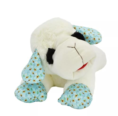 Multipet Jumbo Blue Bee Lamb Chop Plüsch-Hundespielzeug, 61 cm Multipet Jumbo Blue Bee Lamb Chop Plüsch-Hundespielzeug, 61 cm von Multi Pet