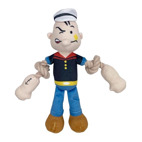 Multipet Popeye Hundespielzeug mit Seilarmen, 27,9 cm von Multi Pet
