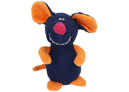 Von Multipet Deedle Dude-Singen Maus Plüsch Hundespielzeug, blau Von Multipet Deedle Dude-Singen Maus Plüsch Hundespielzeug, blau von Multi Pet