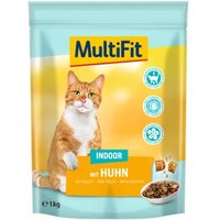 MultiFit Adult Indoor Trockenfutter Huhn 1 kg von MultiFit