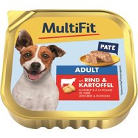 MultiFit Adult Little Dog Rind und Kartoffel 11x150 g von MultiFit