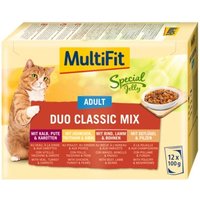MultiFit Adult Special Jelly Duo Classic Mix Multipack 12x100g von MultiFit