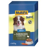MultiFit Adult in Ragout 12 x 475 g Kaninchen & Karotten von MultiFit