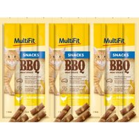 MultiFit BBQ Meat Sticks 7x8x5g Hähnchen von MultiFit