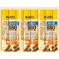 MultiFit BBQ Meat Sticks 7x8x5g Truthahn MultiFit BBQ Meat Sticks 7x8x5g Truthahn von MultiFit