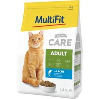 MultiFit Care Trockenfutter Katze, Adult, Lachs 1,4 kg von MultiFit