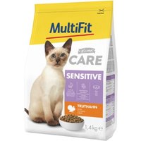 MultiFit Care Trockenfutter Katze, Adult, Sensitive, Truthahn 1,4 kg MultiFit Care Trockenfutter Katze, Adult, Sensitive, Truthahn 1,4 kg von MultiFit
