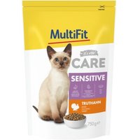 MultiFit Care Trockenfutter Katze, Adult, Sensitive, Truthahn 750 g von MultiFit