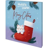MultiFit Creamies Adventskalender Merry Catmas 24x15g von MultiFit