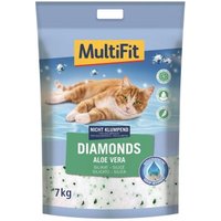 MultiFit Diamonds Aloe Vera Silikatstreu 15 l MultiFit Diamonds Aloe Vera Silikatstreu 15 l von MultiFit