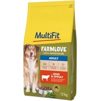 MultiFit Farmlove Adult Rind & Spinat 12kg von MultiFit