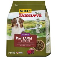 MultiFit Farmlove Senior Lamm & Rote Beete 2,5kg von MultiFit