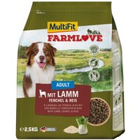 MultiFit Farmlove Adult 2,5kg Lamm & Reis von MultiFit