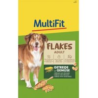 MultiFit Flockenfutter Hund Adult Flakes Getreide mit Gemüse 1,5 kg von MultiFit