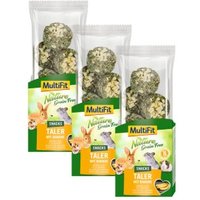 MultiFit Grain Free Snacks 3x100g Taler mit Banane von MultiFit