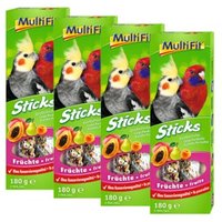 MultiFit Großsittich Sticks 4x2er Frucht von MultiFit